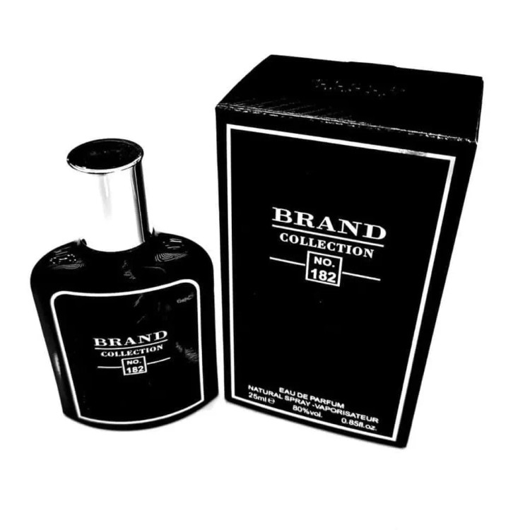 عطر ادکلن مردانه جگوار مشکی برند کالکشن کد 182 (Brand Collection Jaguar Classic Black) حجم 25 میلBrand collection no.182