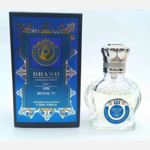 عطر ادکلن 25 میل برندکالکشن کد 456 رایحه شیخ 77