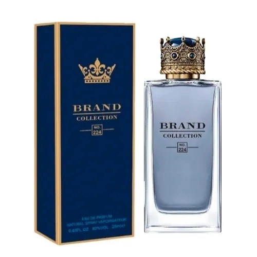 عطر ادکلن مردانه دولچه گابانا کی برند کالکشن کد 224 (Brand Collection no 224 Dolce Gabbana K) حجم 25 میلBrand Collection