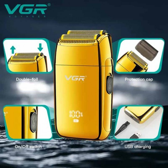 ماشین اصلاح و شیور موی صورت وی جی آر مدل V-399