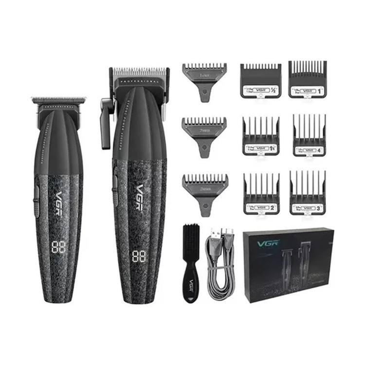 ست ماشین اصلاح کلیپر و تریمر وی جی آر مدل V-640
