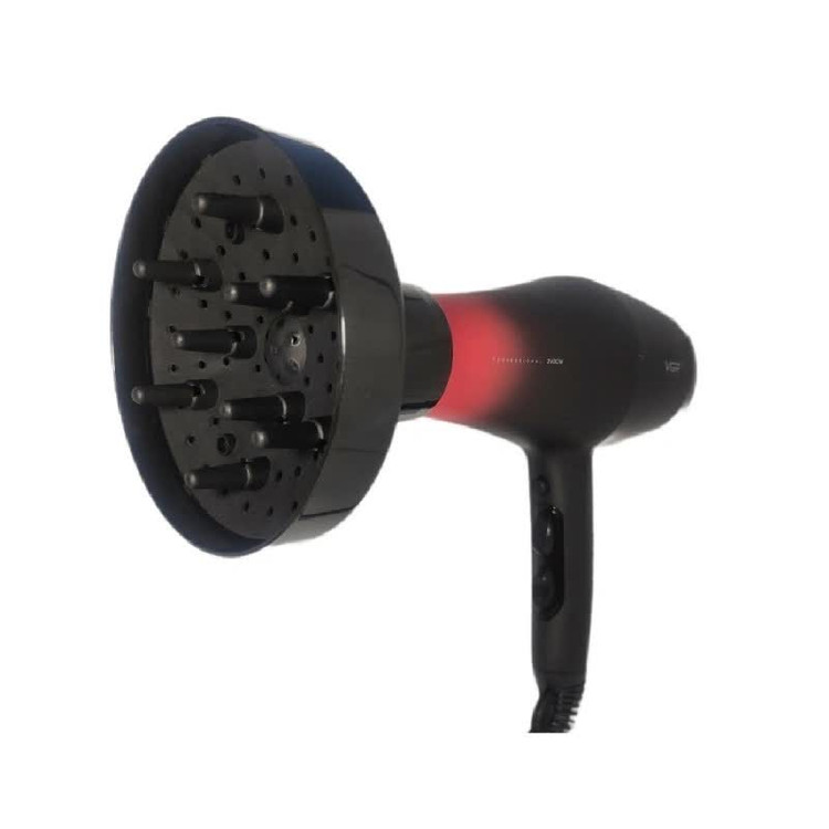 سشوار موتور AC وی جی آر VGR V-462 قرمز مشکی یا مشکی