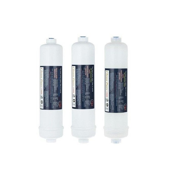 فیلتر اینلاین تصفیه آب خانگی - 3 عددی - کلین پیور ا Water Filters Set Inline Clean Pure