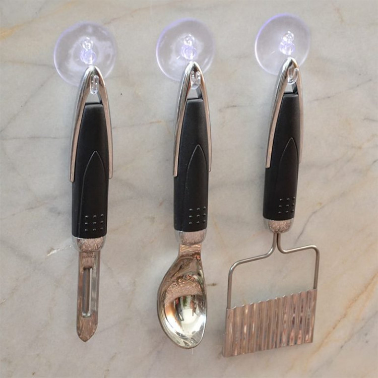 مکنده روی شیشه (ساکشن کاپ یا چسبونک) قلاب دار با قطر 4 سانتی متری مدل POTHOOK بسته 1 عددی (تخفیف ویژه)