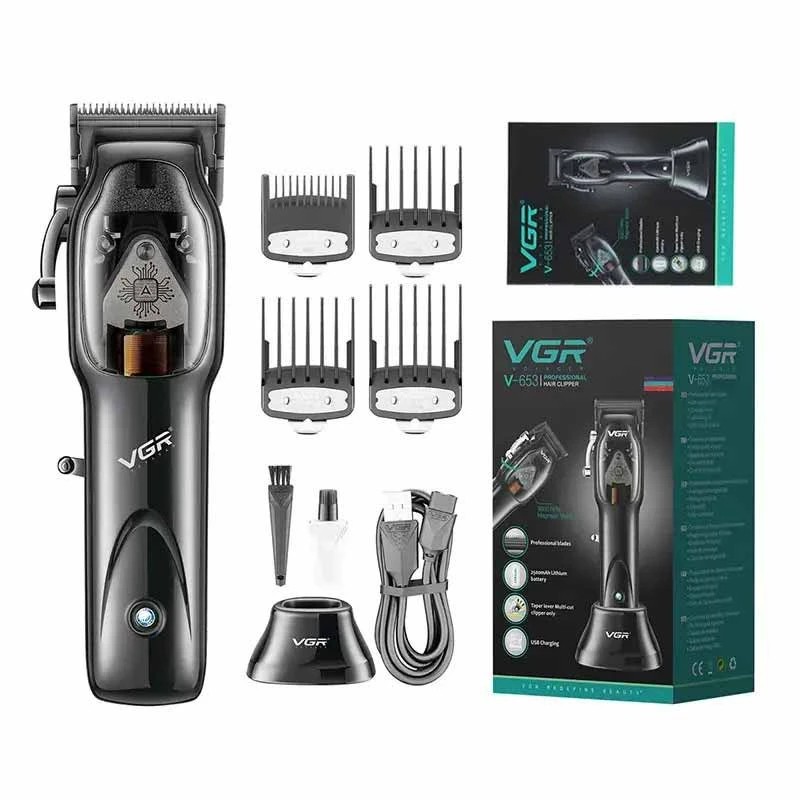 ماشین اصلاح موی سر و صورت وی جی ار مدل V-653