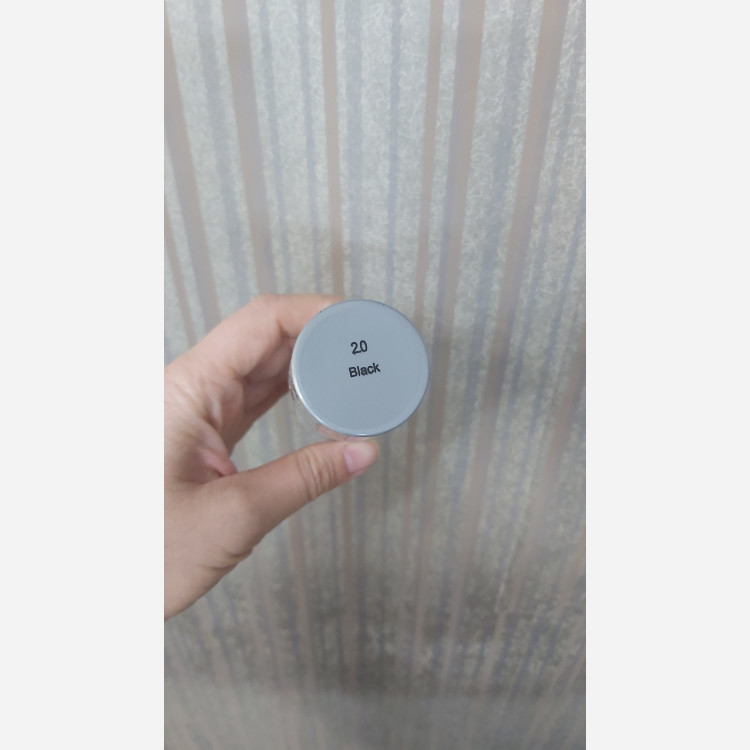 پودر پرپشت کننده مو پرایمر کد 2.0 وزن 25 گرم رنگ مشکی تیره
