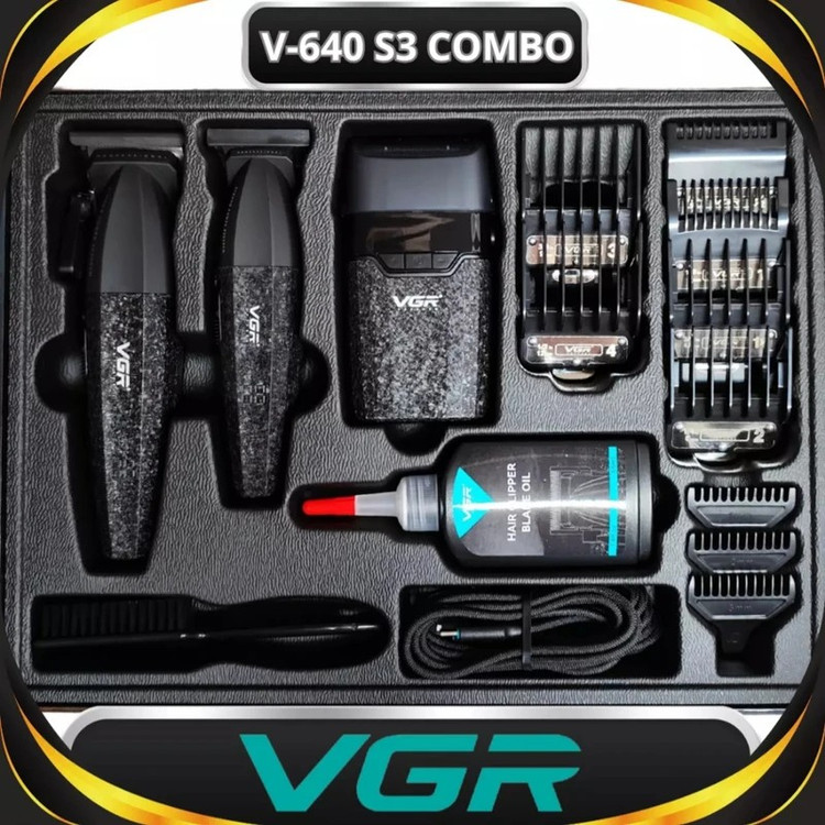 ست ماشین اصلاح وی جی آر V-640 s3SET VGR 640 - S3