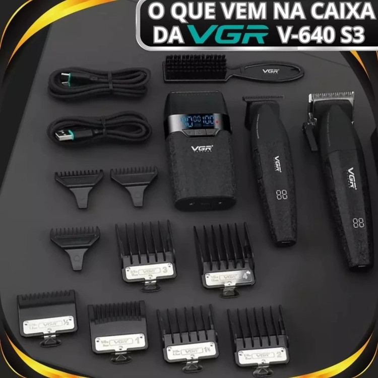 ست ماشین اصلاح وی جی آر V-640 s3SET VGR 640 - S3