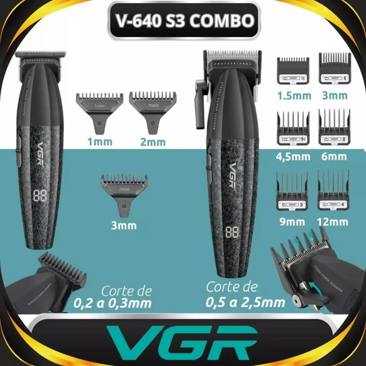 ست ماشین اصلاح وی جی آر V-640 s3SET VGR 640 - S3