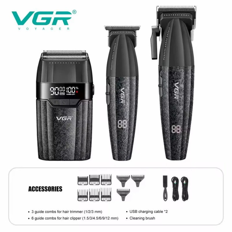 ست ماشین اصلاح وی جی آر V-640 s3SET VGR 640 - S3