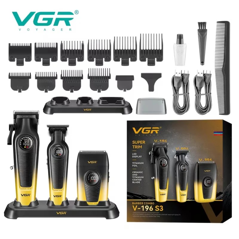 ست ماشین اصلاح ویجیآر مدل V-196s3 VGR V-196s3 Hair Clipper Set