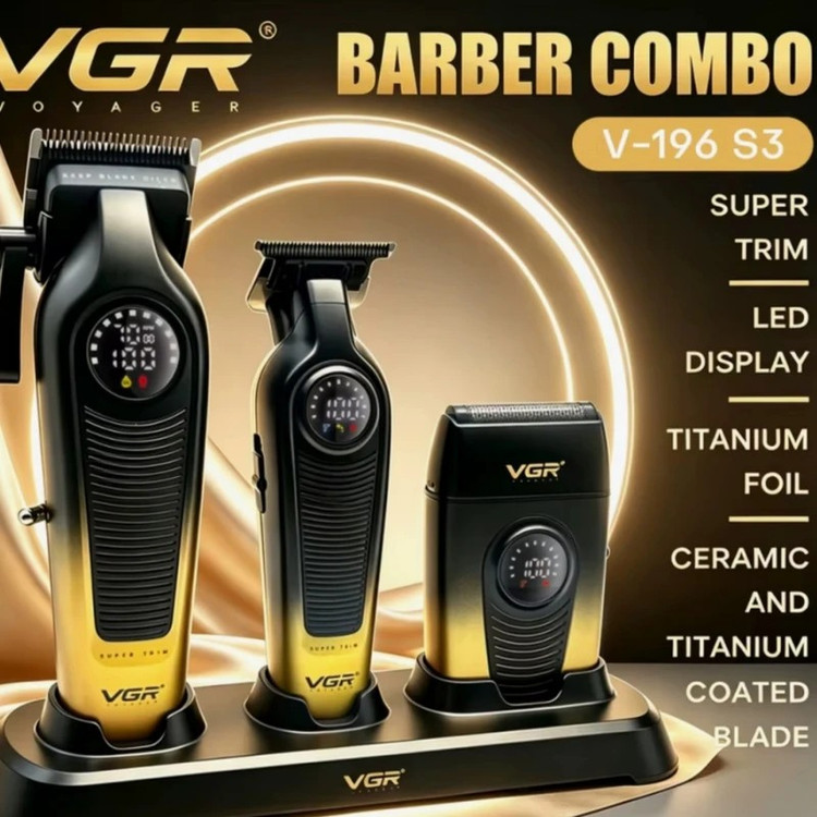 ست ماشین اصلاح ویجیآر مدل V-196s3 VGR V-196s3 Hair Clipper Set